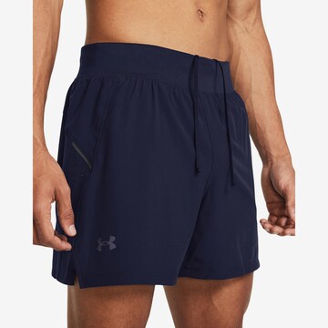 UNDER ARMOUR Regular Sporthose 'LAUNCH ELITE' in Blau