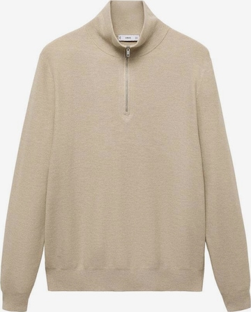 MANGO MAN Pullover 'Tenp' in Beige: Vorderseite