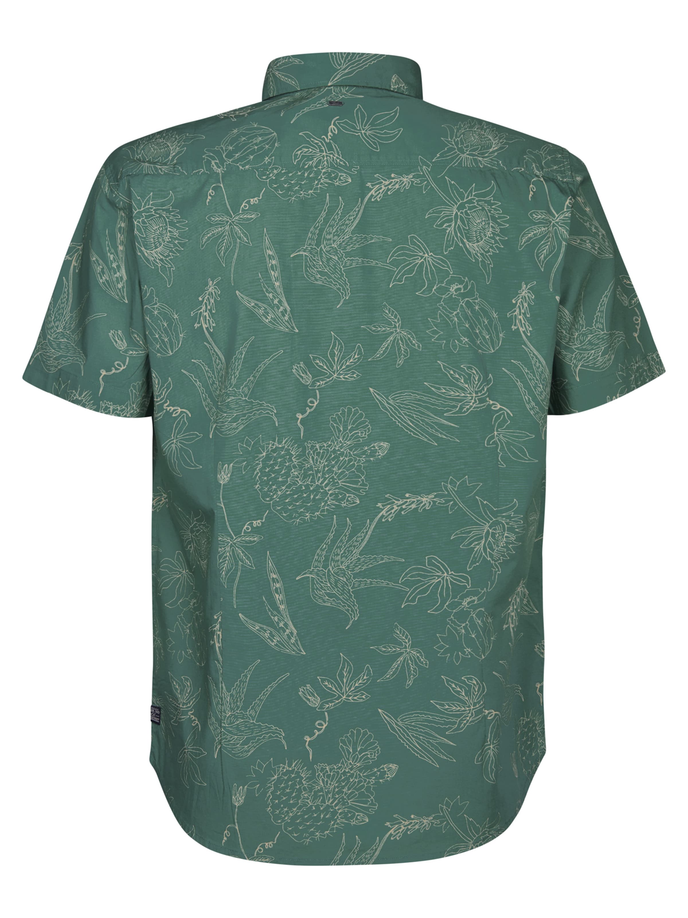 Coupe slim Chemise Petrol Industries en vert