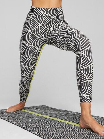 PUMA Skinny Sportbroek 'LEMLEM' in Zwart: voorkant