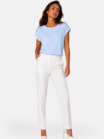 REGINA FASHION Shirt 'Blouse - Boat neckline plain' in Blue