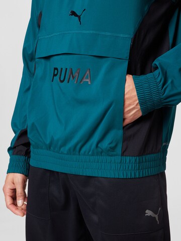 PUMA Trainingsjacke in Grün