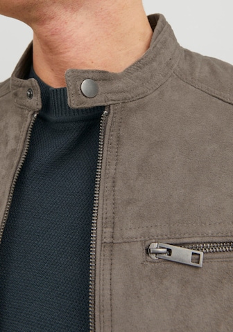 JACK & JONES Regular fit Between-Season Jacket 'JCORocky' in Brown
