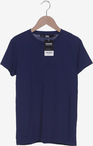 Karl Lagerfeld T-Shirt M in Blau: predná strana