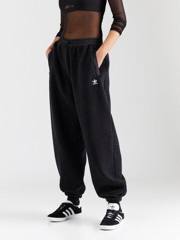 ADIDAS ORIGINALS Loosefit Hose in Schwarz: Vorderseite