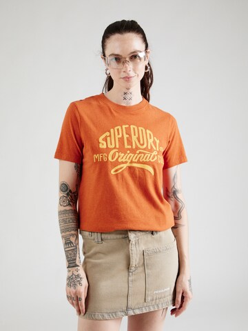 Superdry Shirts i orange: forside