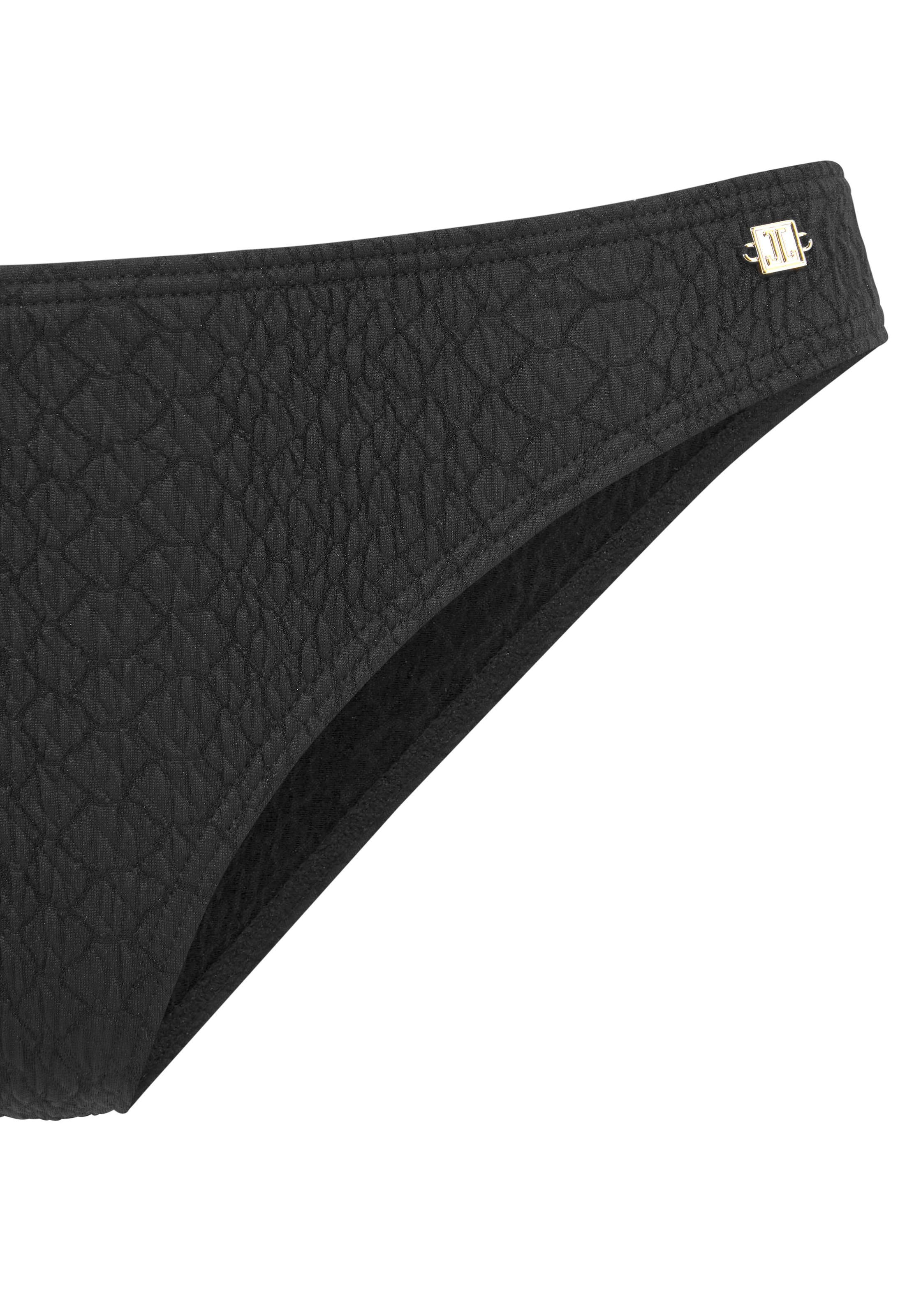 Push-up Costum de baie două piese de la JETTE pe negru