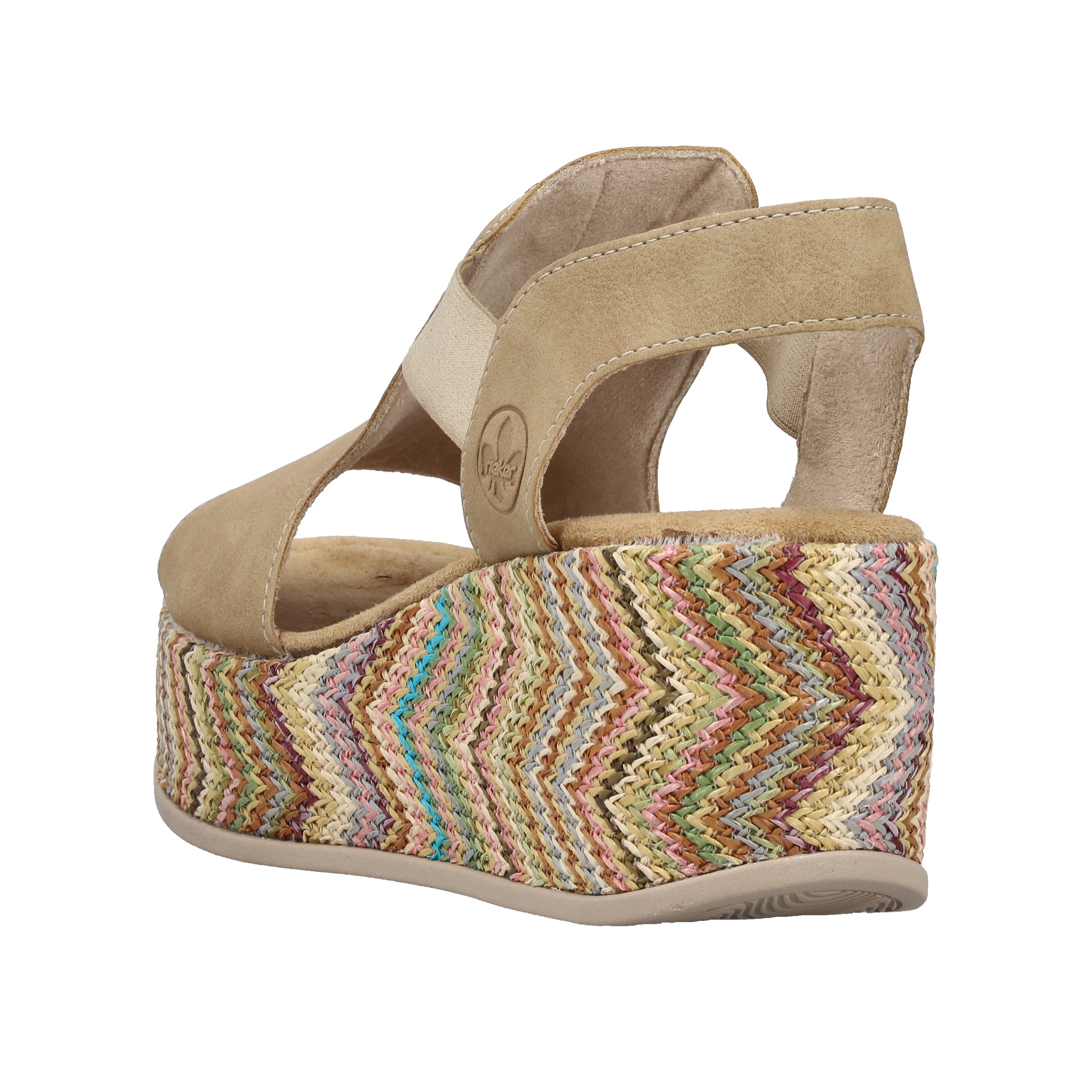 Rieker Keilsandaletten in Beige