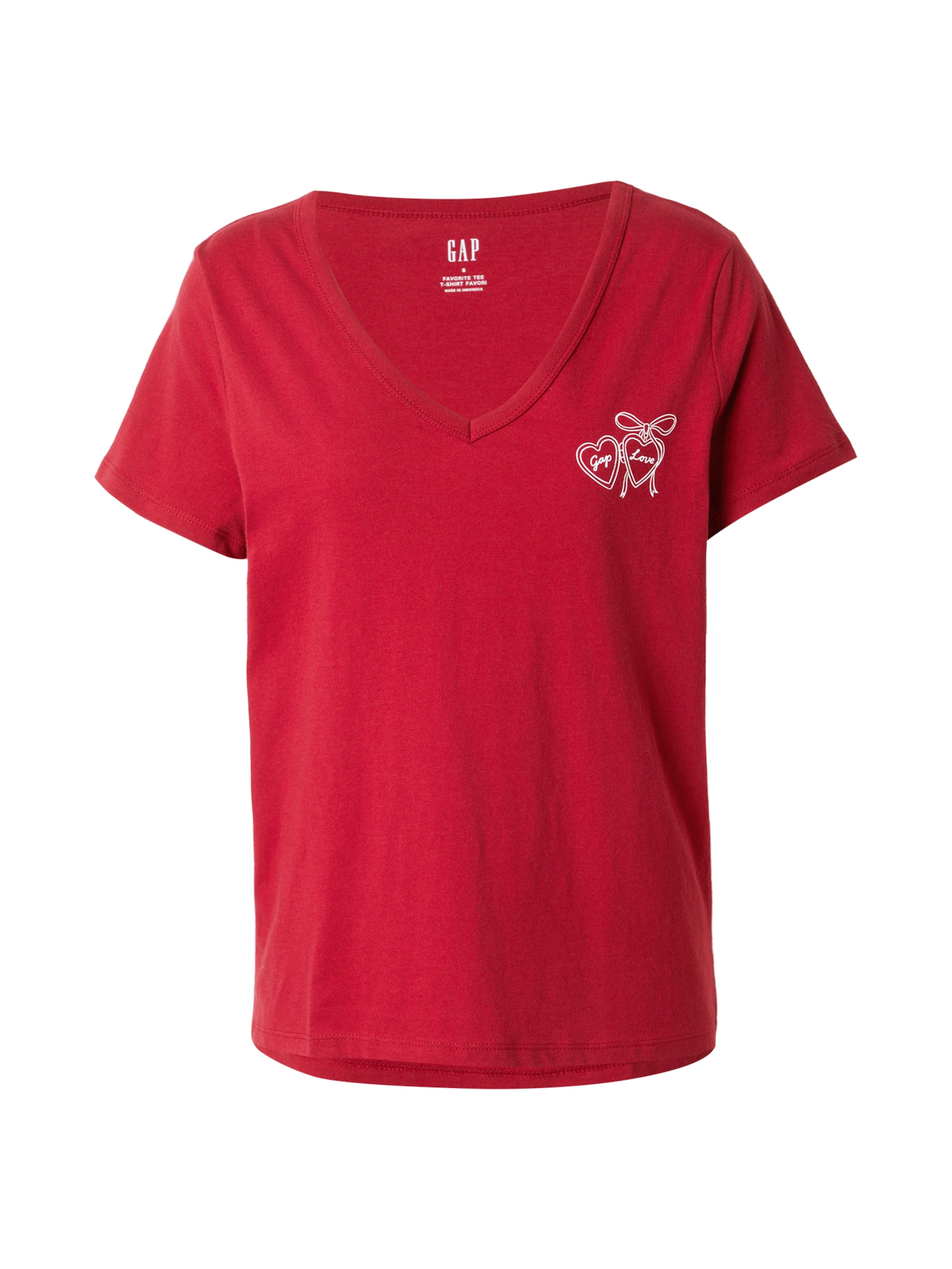 GAP Shirts i rød: forside