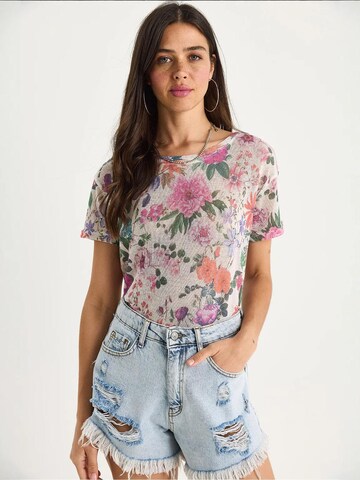 Bianco Lucci - Camisa em bege: frente