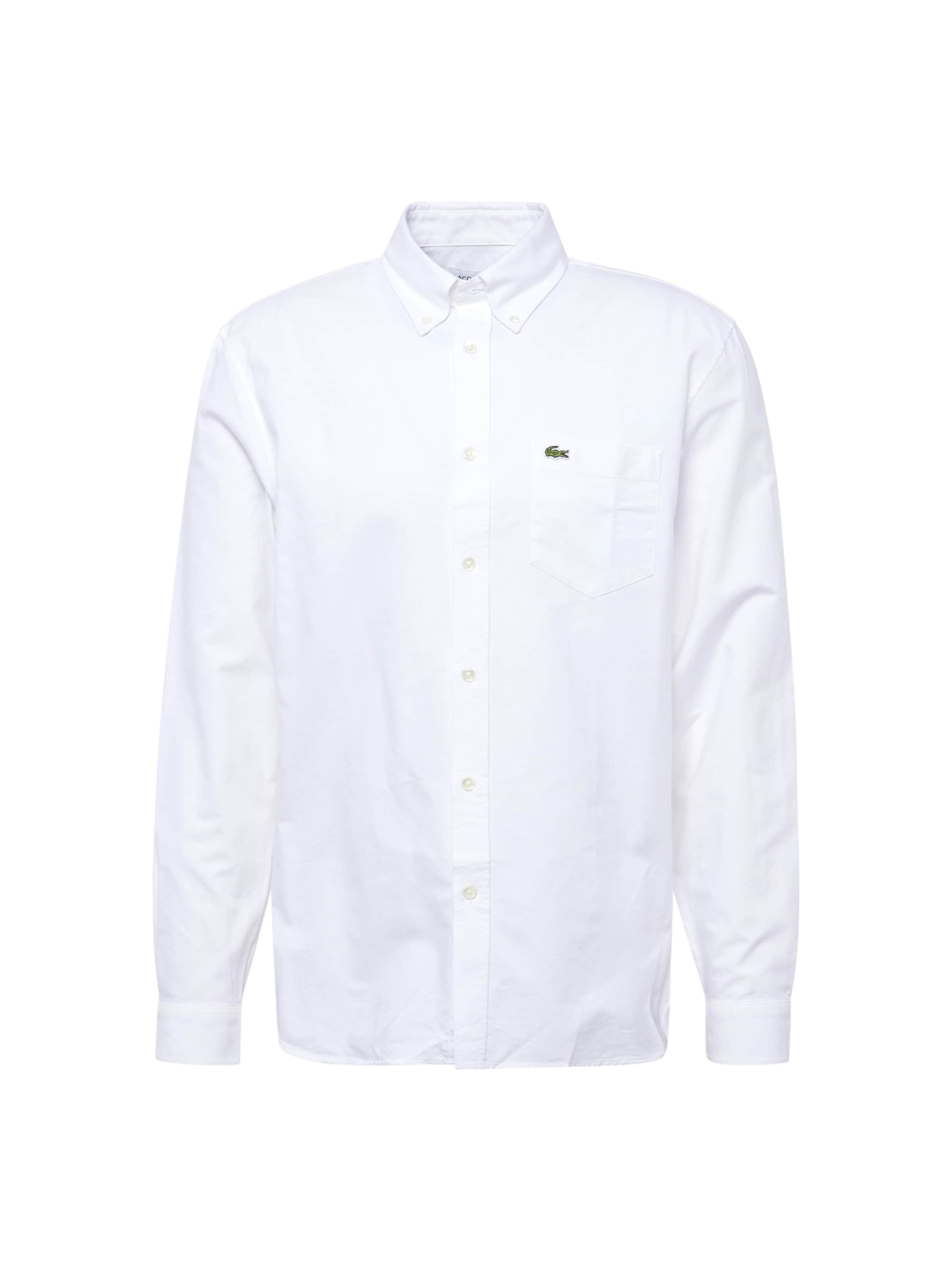 LACOSTE Hemd in Weiß: Vorderseite