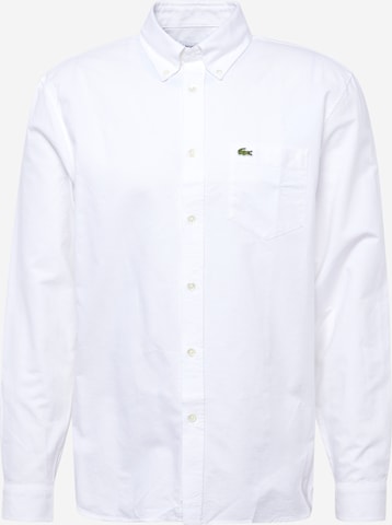 Coupe regular Chemise LACOSTE en blanc : devant