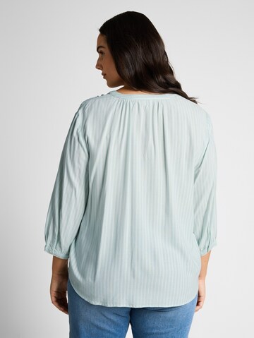 Tom Tailor Women + Blouse in Groen