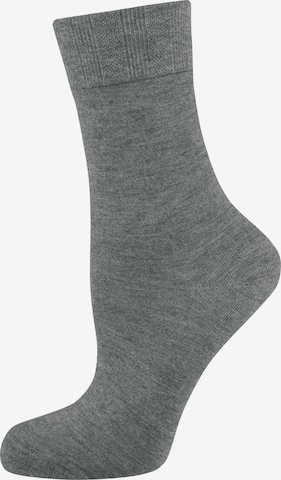 Nur Die Socke ' Bambus Komfort ' in Grau