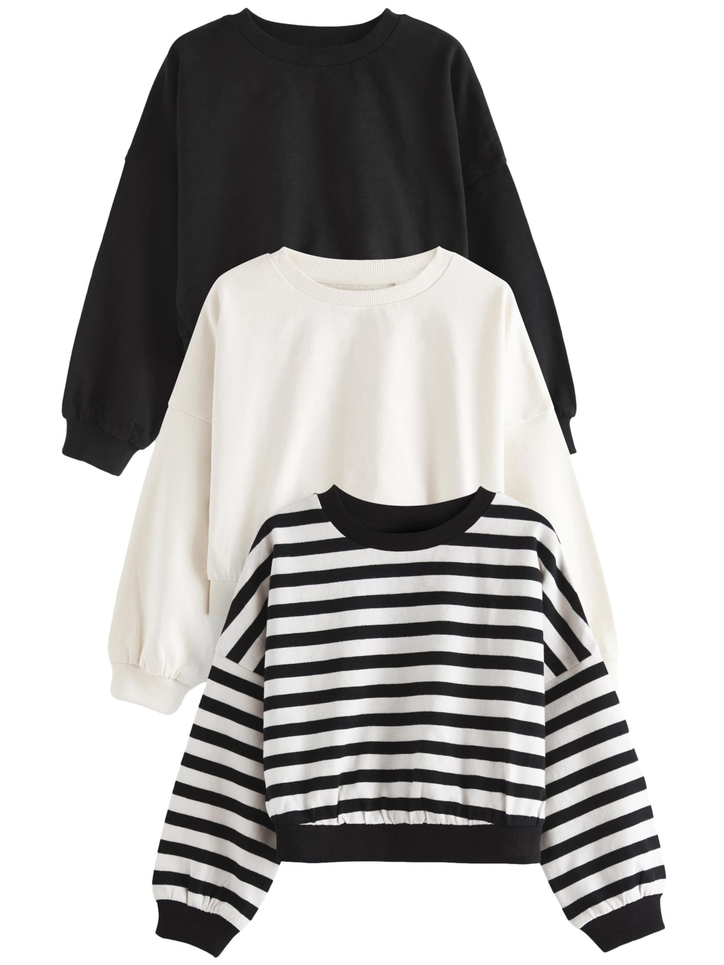 Next Sweatshirt in Black: front