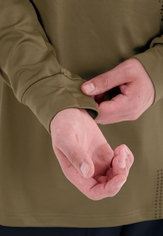 SLOPE Langarmshirt 'Riggs' in Grün