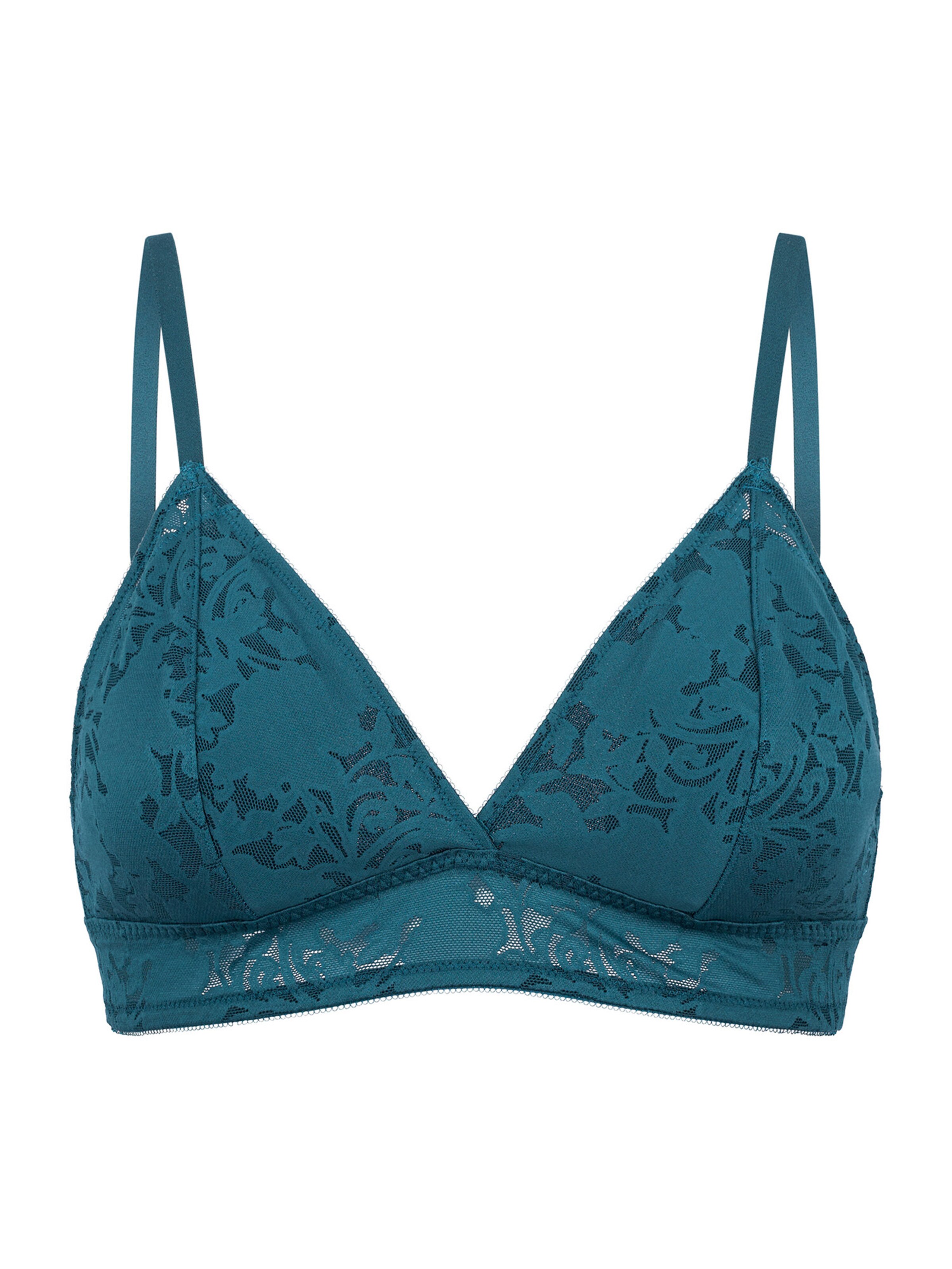 Triangle Soutien-gorge SCHIESSER en vert : devant