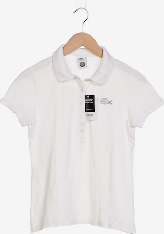 LACOSTE Top & Shirt in M in White: front