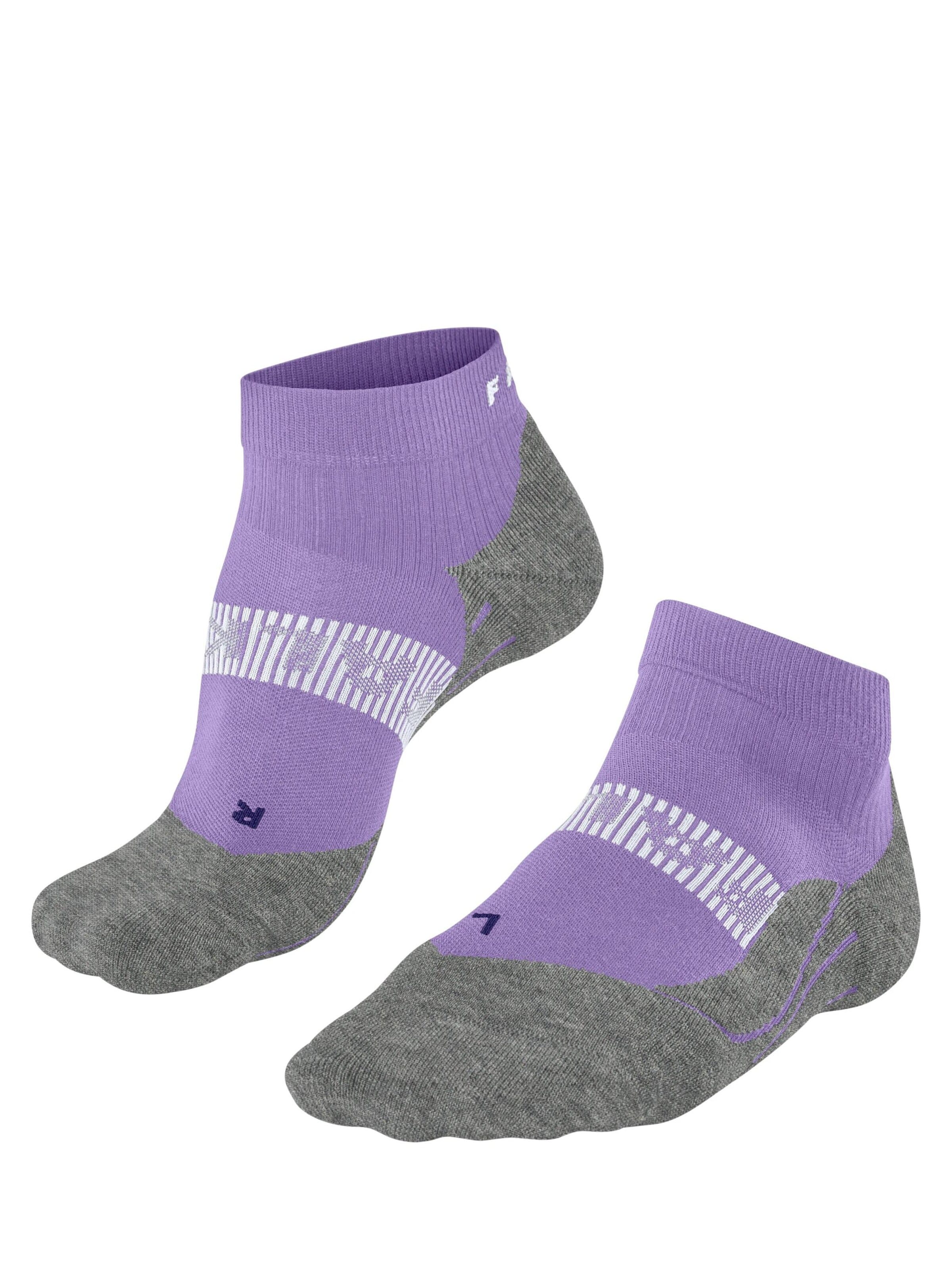 FALKE Athletic Socks 'RU4 Endurance Cool Short' in Purple: front
