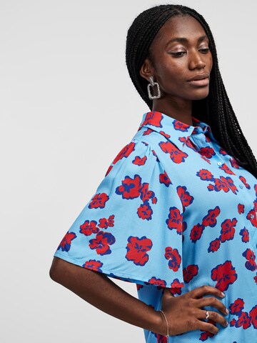 YAS Bluse 'Nellie' in Blau