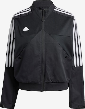 ADIDAS SPORTSWEAR Sportjas 'Tiro' in Zwart: voorkant