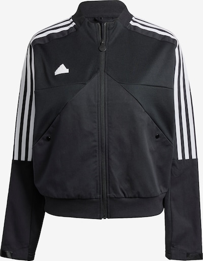 ADIDAS SPORTSWEAR Sports jacket 'Tiro' in Black / White, Item view