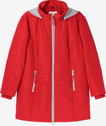 SHEEGO Between-season jacket in Red: front