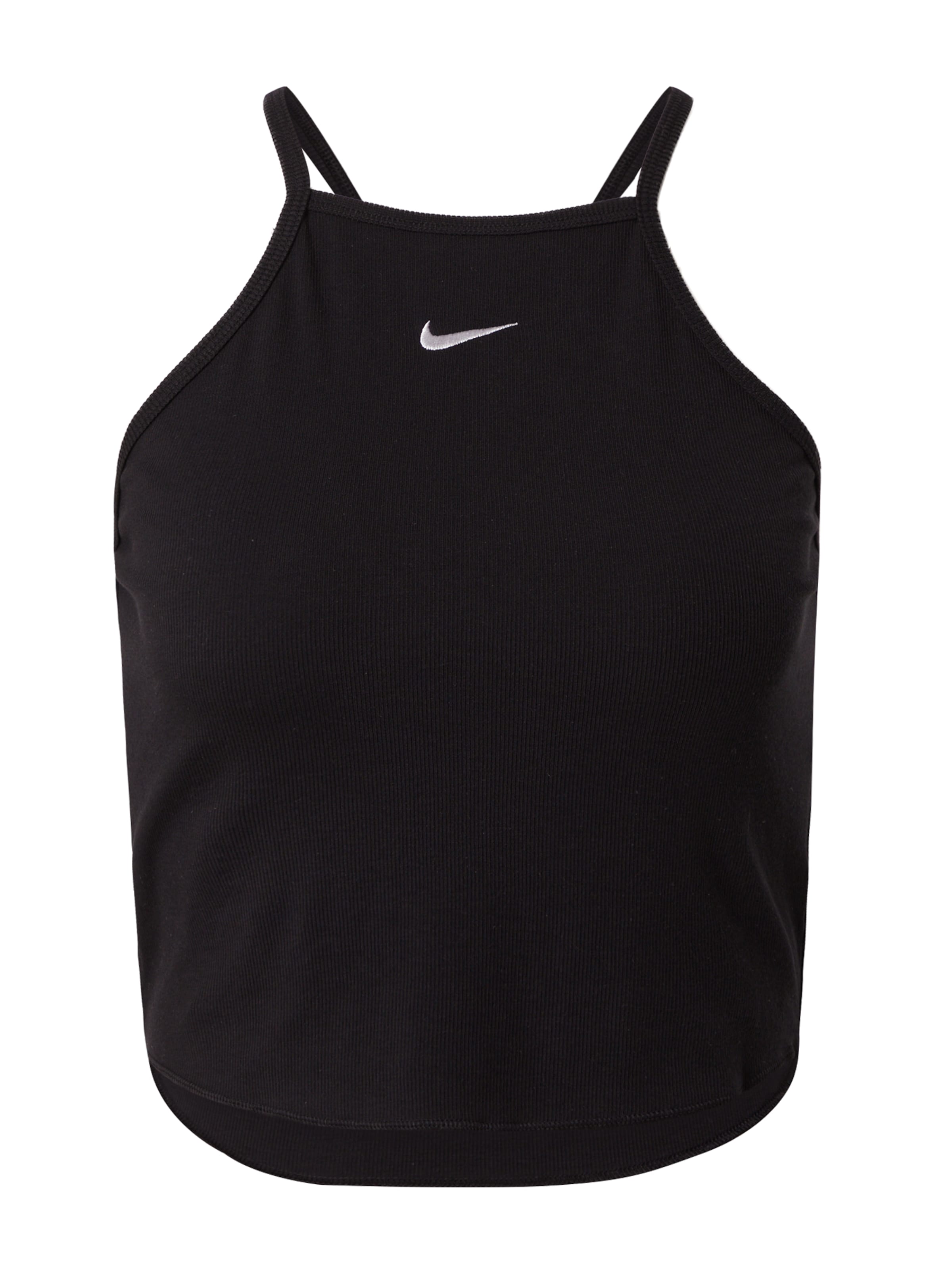 Nike Sportswear Top - fekete: elől
