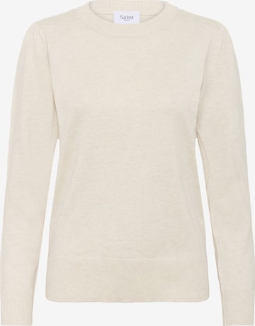 SAINT TROPEZ Pullover in Grau: Vorderseite