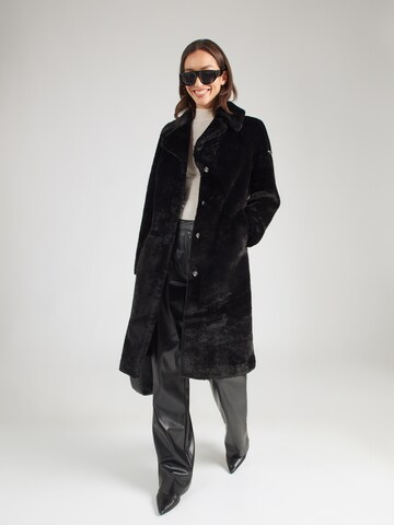 Frieda & Freddies Between-Seasons Coat in Black