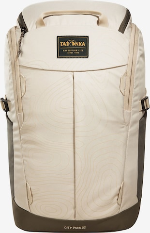 TATONKA Backpack 'City Pack 22' in Beige: front