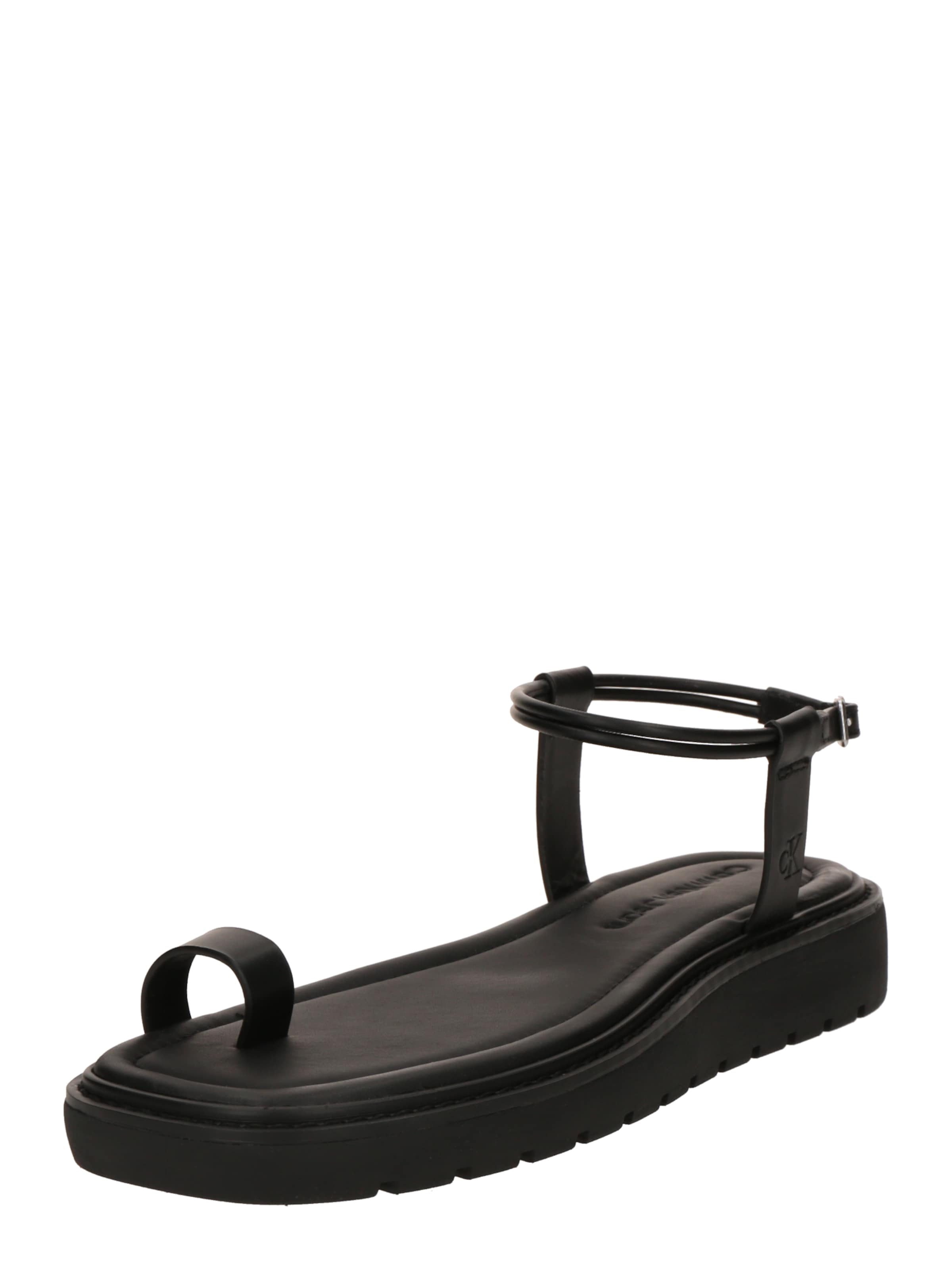 Calvin Klein Žabky – černá: přední strana