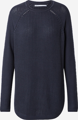 Pull-over 'Thora' ONLY en bleu : devant