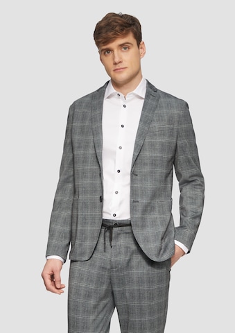 s.Oliver BLACK LABEL Slim fit Blazer in Grey: front