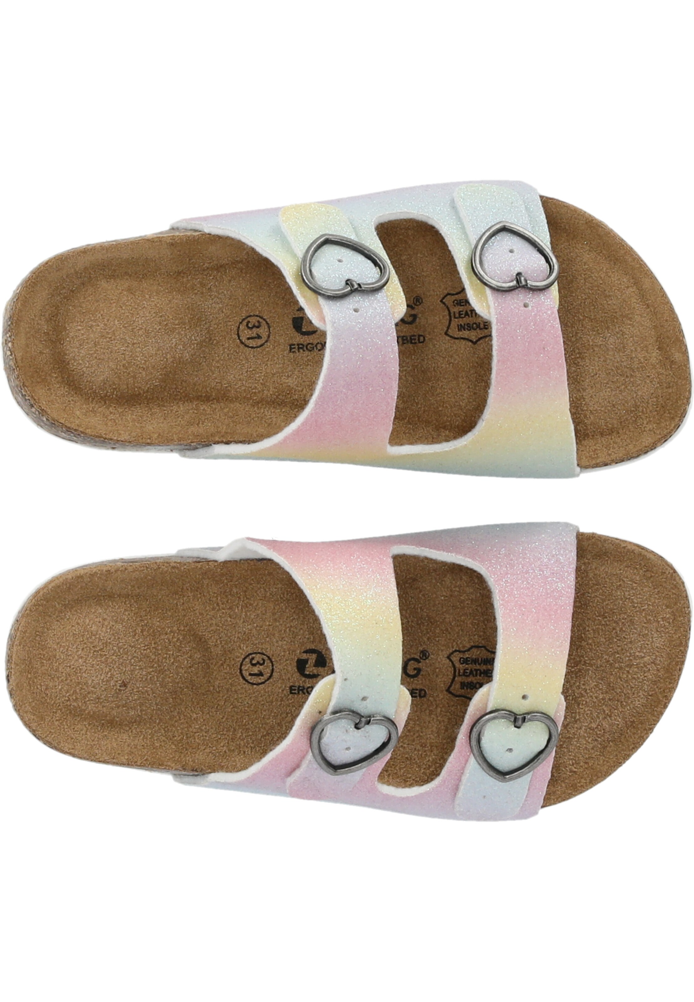 ZigZag Sandale 'Messina' in Mischfarben