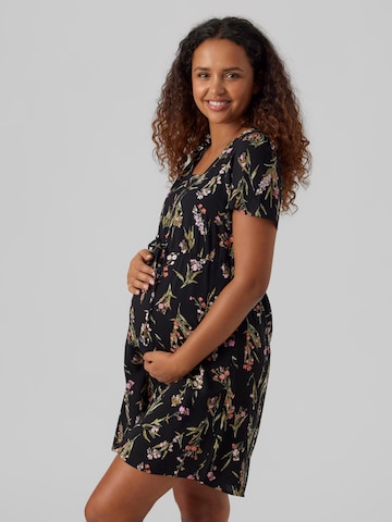 Vero Moda Maternity Kleid 'EASY' in Schwarz: predná strana