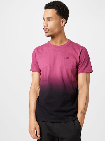 HOLLISTER Тениска в розово: отпред