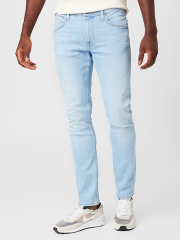 Lee Slimfit Jeans 'Luke' in Blauw: voorkant