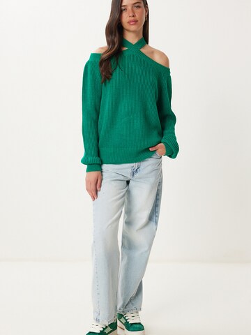 Happiness İstanbulPulover - zelena boja