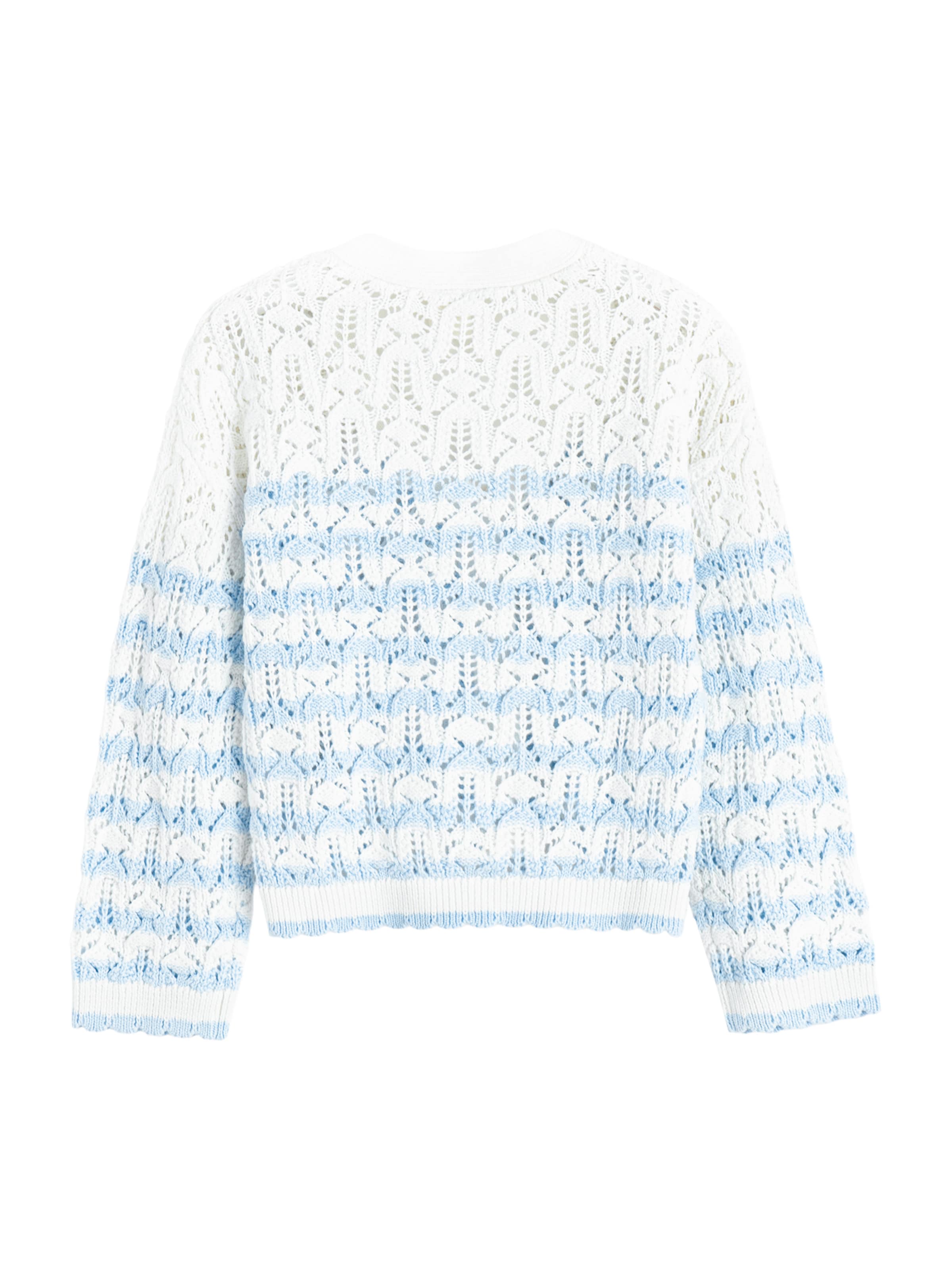 Cool Club Gebreid vest in Wit