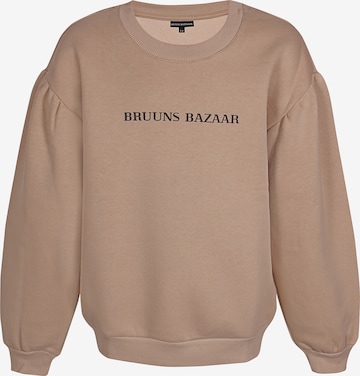 Bruuns Bazaar Kids Sweatshirt 'Ragnhild' in Beige: voorkant