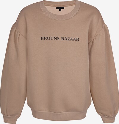Bruuns Bazaar Kids Sweatshirt 'Ragnhild' in de kleur Sand / Zwart, Productweergave