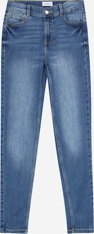 Vero Moda Girl Slimfit Jeans 'AVA' in Blauw: voorkant