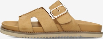 Mule POSH by Poelman en beige : devant