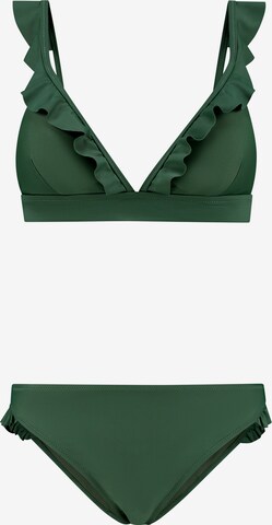 Shiwi Bikini 'Bobby' i grön: framsida