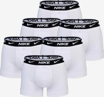 Pantaloncini intimi sportivi di NIKE in bianco: frontale