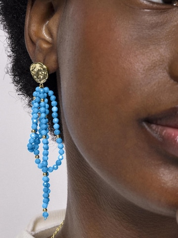 Luxenter Ohrringe 'Fawya'‌‌‌‌‌‌‌ in Blau