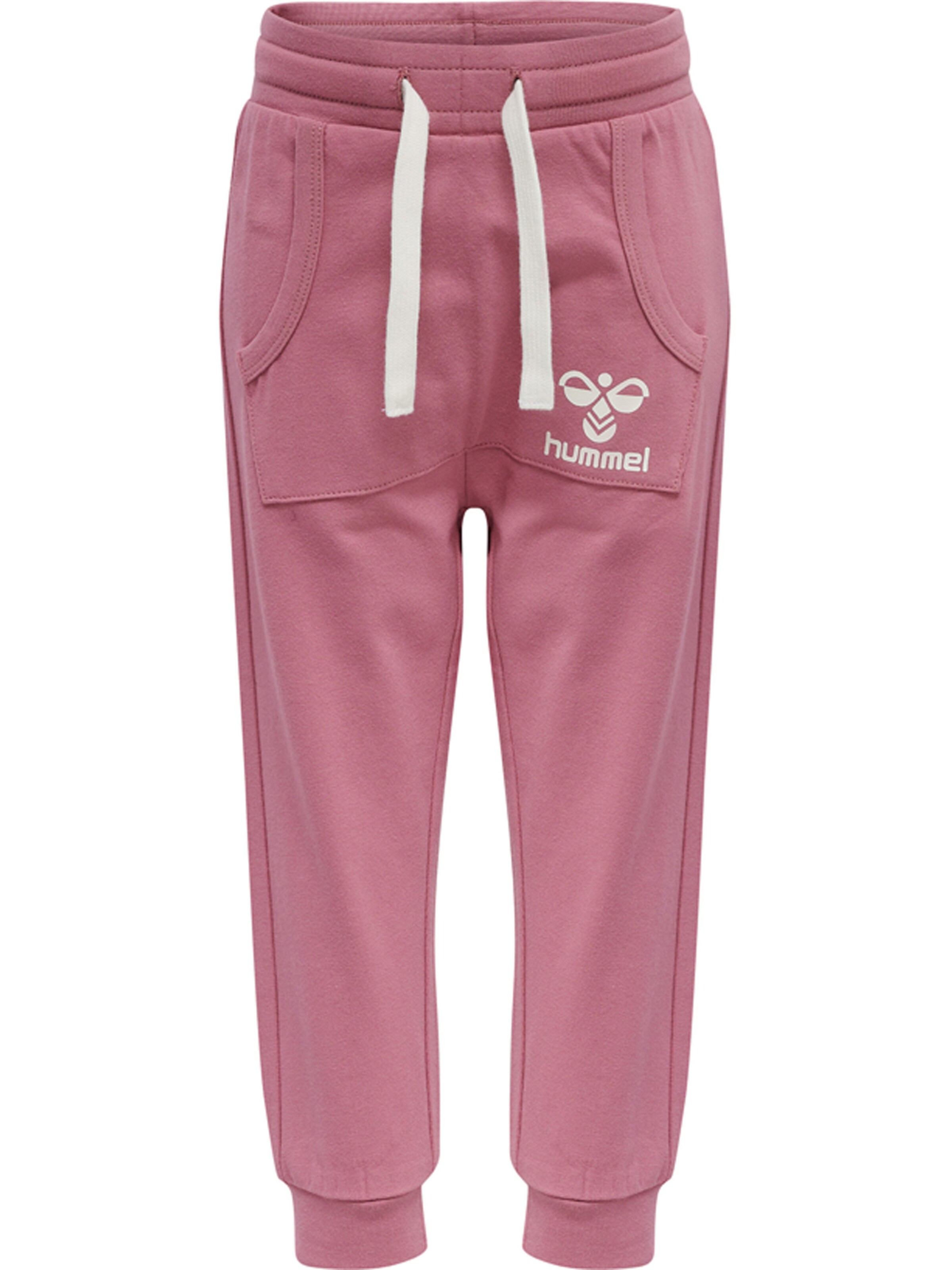 Hummel Tapered Bukser i pink: forside