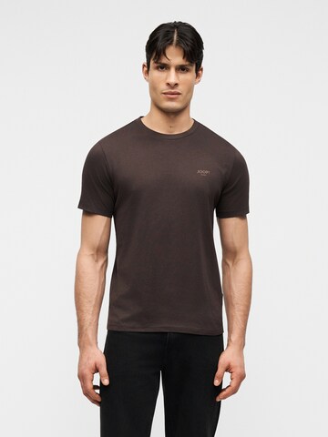 JOOP! Jeans Тениска 'Alphis' в кафяво: отпред
