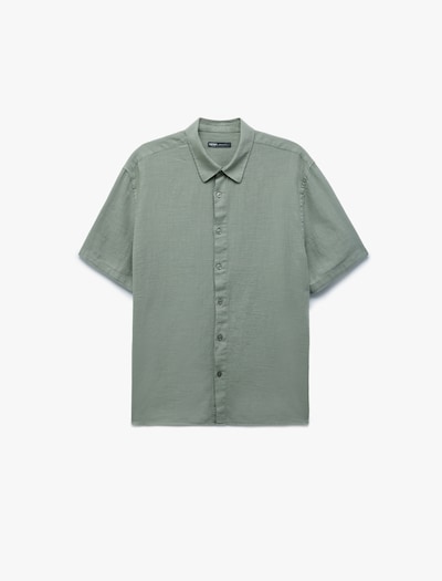 Koton Button Up Shirt in Light green, Item view